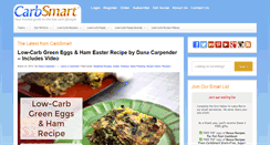 Desktop Screenshot of carbsmart.com