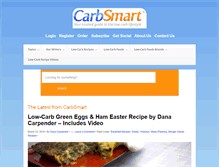 Tablet Screenshot of carbsmart.com